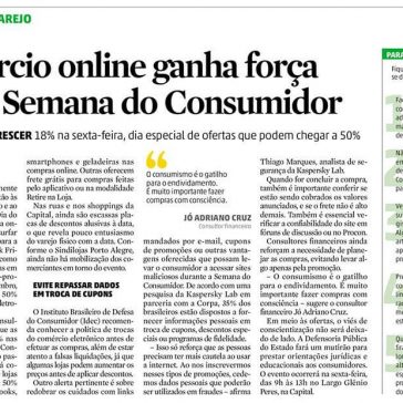 Comércio online ganha força com a Semana do Consumidor -Zero Hora