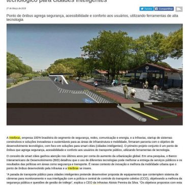 Intelbras e Infravias firmam parceria de desenvolvimento tecnológico para cidades inteligentes- Acontecendo Aqui