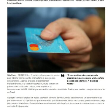 Cashback: o que é e quais são as suas vantagens?- Folha Geral