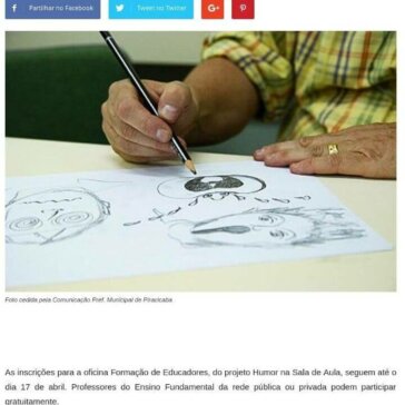 Inscrições para projeto Humor na Sala de Aula se encerram dia 17/04, em Piracicaba – Buskaki News