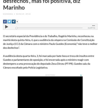 Reunião na CCJ não teve “melhor dos desfechos’, mas foi positiva, diz Marinho – Jornal de Brasília