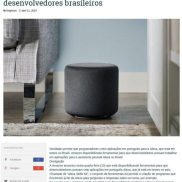 Amazon libera ferramentas da Alexa para desenvolvedores brasileiros -Redação Agro