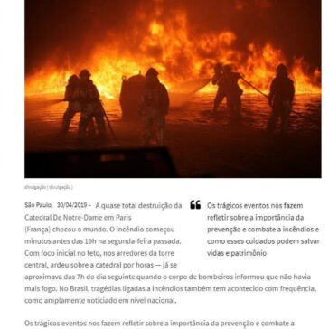 Catedral de Notre-Dame, Museu Histórico Nacional e Ninho do Urubu: a importância na prevenção e combate a incêndios- InfoMoney
