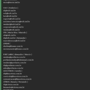 EMPRESAS DE SANTA RITA DO SAPUCAÍ – MG- Girando no Vale