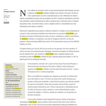 Sabor natural  – Pesquisa Brasil