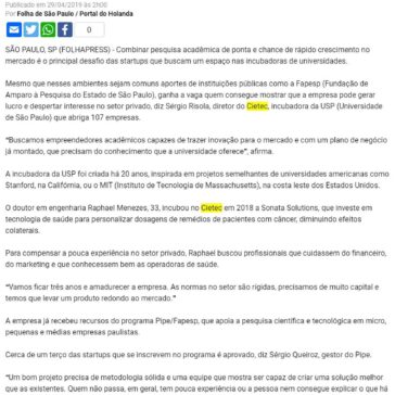 Universidades ajudam aluno a transformar ideia em negócio -Portal do Holanda