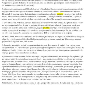 Tecnologia Made in Grande ABC- Capital Social