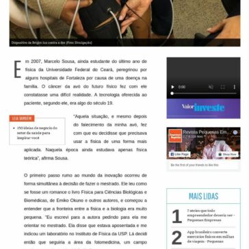 Startup brasileira cria “remédio digital” para diminuir a dor de pacientes -Pequenas Empresas Grandes Negócios
