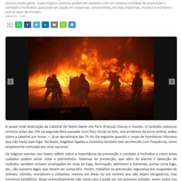 Catedral de Notre-Dame, Museu Histórico Nacional e Ninho do Urubu: a importância na prevenção e combate a incêndios- Casa de Notícias