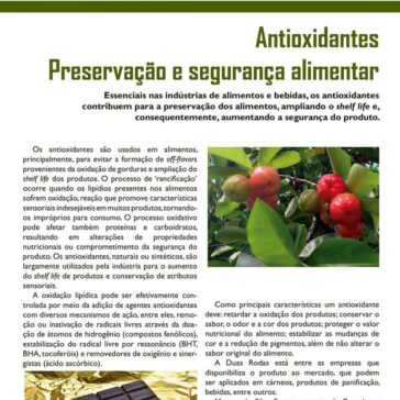 Antioxidantes Preservação e segurança alimentar – IT Ingredientes e Tecnologias
