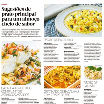 Sugestões de prato principal para um almoço cheio de sabor – O Liberal