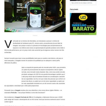 REVIEW| Testamos o SSHD FireCuda 1TB e te contamos se vale a pena ou não!- Acesso Geek