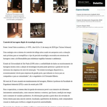 Especialista em controle de barragens, professor do Liceu fala aos alunos- O Estado de S. Paulo (Online)