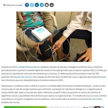 Startup capta R$ 1,5 milhão após lançar remédio digital- Panorama Farmacêutico