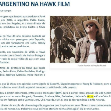 TOQUE ARGENTINO NA HAWK FILM – Blog do Adonis