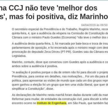 Reunião na CCJ não teve ‘melhor dos desfechos’, mas foi positiva, diz Marinho – Tribuna do Interior
