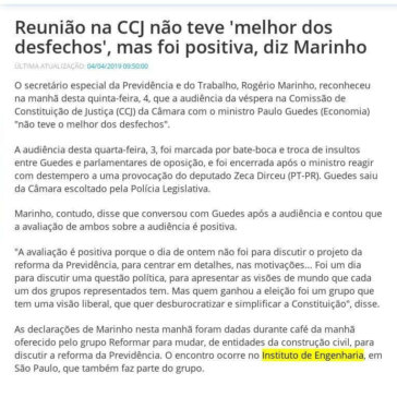 Reunião na CCJ não teve ‘melhor dos desfechos’, mas foi positiva, diz Marinho – Diário de Notícias (On-line)