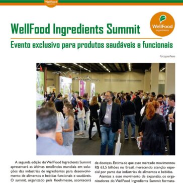WellFood Ingredients Summit – IT Ingredientes e Tecnologias