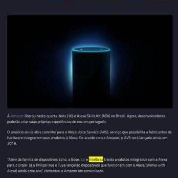 Amazon anuncia Alexa Skills Kit para desenvolvedores do Brasil -Tesão News