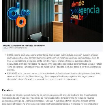 Daniel Ramos e Fernando Garros, agora, dividem a direção criativa da e21 – Jornal do Comércio