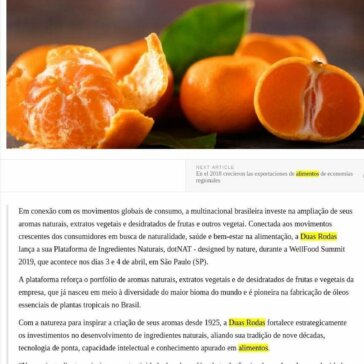 Duas Rodas lança plataforma de ingredientes naturais dotNAT – Food News Latam