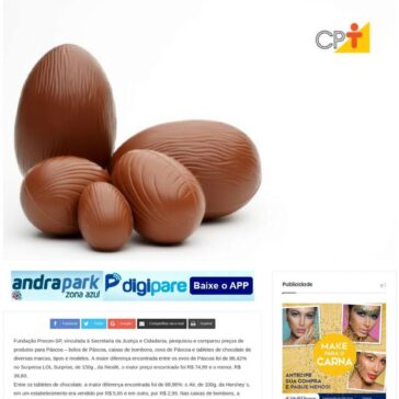 Levantamento do PROCON revela diferença de até 88,42% no preço dos ovos de Páscoa – Paparazzi News