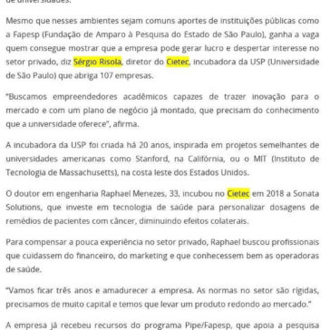 Do papel ao mercado: universidades apoiam a criação de novos negócios- Investe São Paulo
