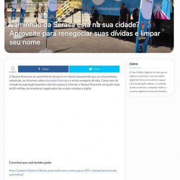 Caminhão da Serasa está na sua cidade? Aproveite para renegociar suas dívidas e limpar seu nome -Seu Crédito Digital