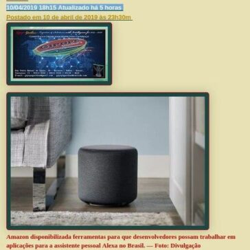 Amazon libera ferramentas da Alexa para desenvolvedores brasileiros- Gipope-Marketing