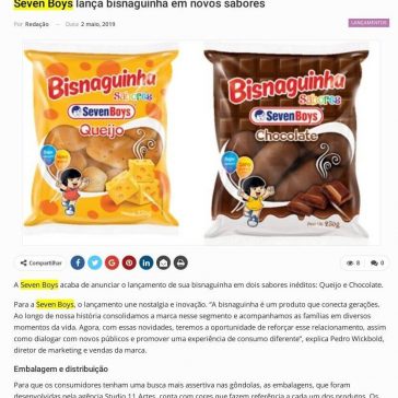 Seven Boys lança bisnaguinha em novos sabores – Newtrade