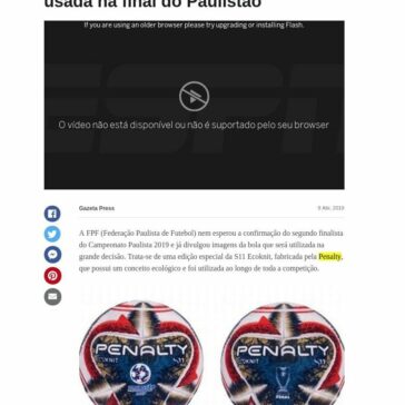 Federação revela bola que será usada na final do Paulistão- ESPN Brasil