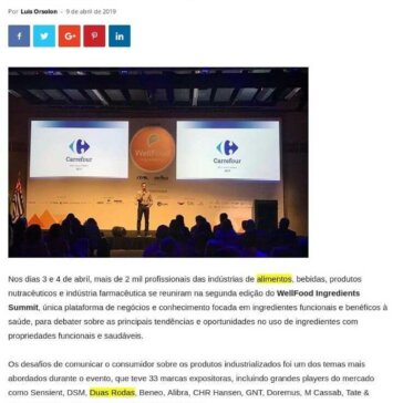 WellFood Ingredients Summit consolida-se como importante evento da indústria de alimentos funcionais, nutracêuticos e saudáveis – Portal Radar