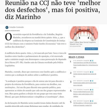 Reunião na CCJ não teve ‘melhor dos desfechos’, mas foi positiva, diz Marinho – Estado de Minas