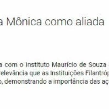 Causa da filantropia ganha Turma da Mônica como aliada- Colégio Dom Amando