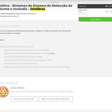 Prático – Sistemas de Sistema de Detecção de Alarme e Incêndio- Sympla