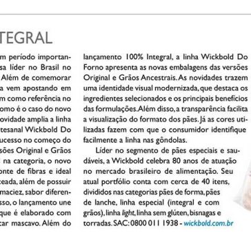 Pão 100% integral – Aditivos & Ingredientes