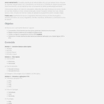 Treinamento GPON- Sympla