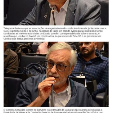 Manutenção de arenas esportivas e de obras públicas foi destaque na Plenária – CREA-SP
