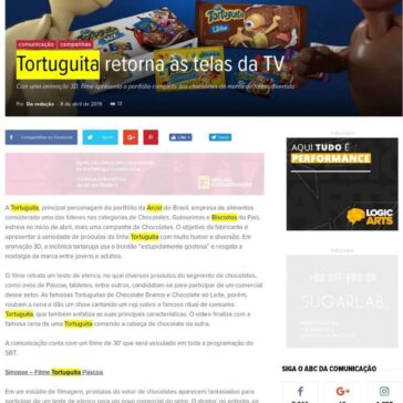 Tortuguita retorna às telas da TV – Abc da Comunicação