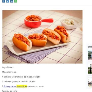 Receitas: Cachorro quente especial – Jornal União