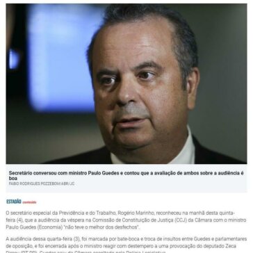 Reunião na CCJ não teve ‘melhor dos desfechos’, mas foi positiva, diz Marinho – Jornal do Comércio