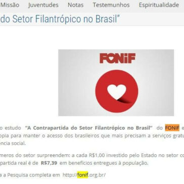 ‘A Contrapartida do Setor Filantrópico no Brasil’- CRB Nacional