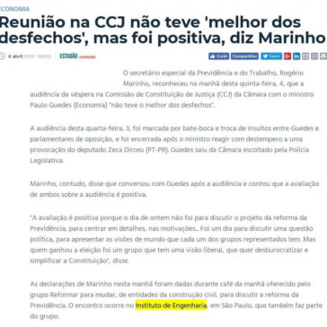 Reunião na CCJ não teve ‘melhor dos desfechos’, mas foi positiva, diz Marinho – A Crítica