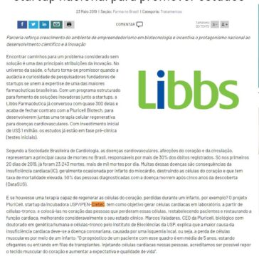 Libbs aposta em terapia celular regenerativa com investimento em startup nacional para promover estudos- About Farma