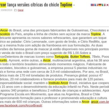 Arcor lança versões cítricas do chicle Topline – RedePress