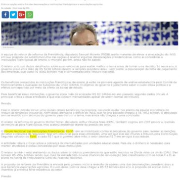 Relator da Previdência avalia medidas para elevar arrecadação do INSS- Nominuto.com