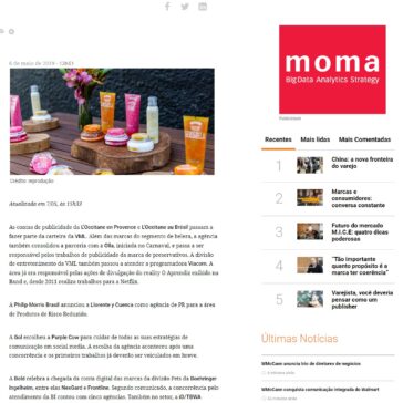 Dança das contas: Philip Morris, L’Occitane e outras- Meio & Mensagem (On-line)