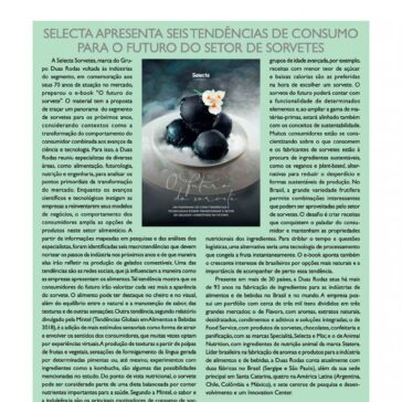 Selecta apresenta seis tendências de consumo para o futuro do setor de sorvetes – Aditivos & Ingredientes