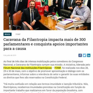 Caravana da Filantropia impacta mais de 300 parlamentares e conquista apoios importantes para a causa -CONIB – Confederação Israelita do Brasil