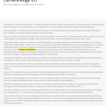 Câmara exige VLT- ABIFER